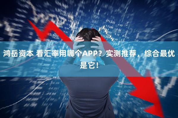 鸿岳资本 看汇率用哪个APP？实测推荐，综合最优是它！